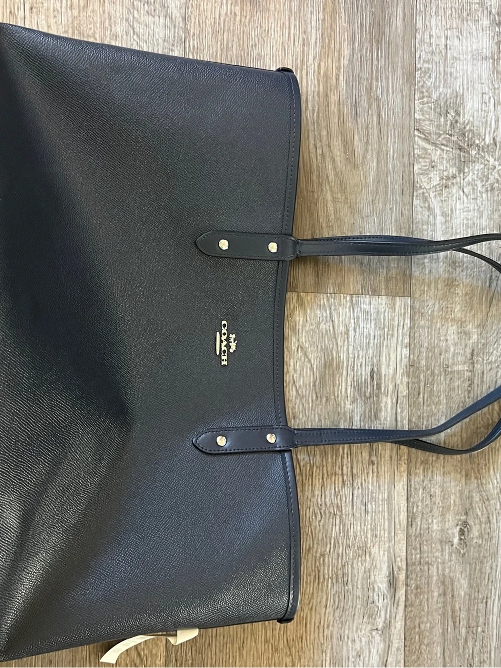 Coach Watermelon Reversible Black Tote